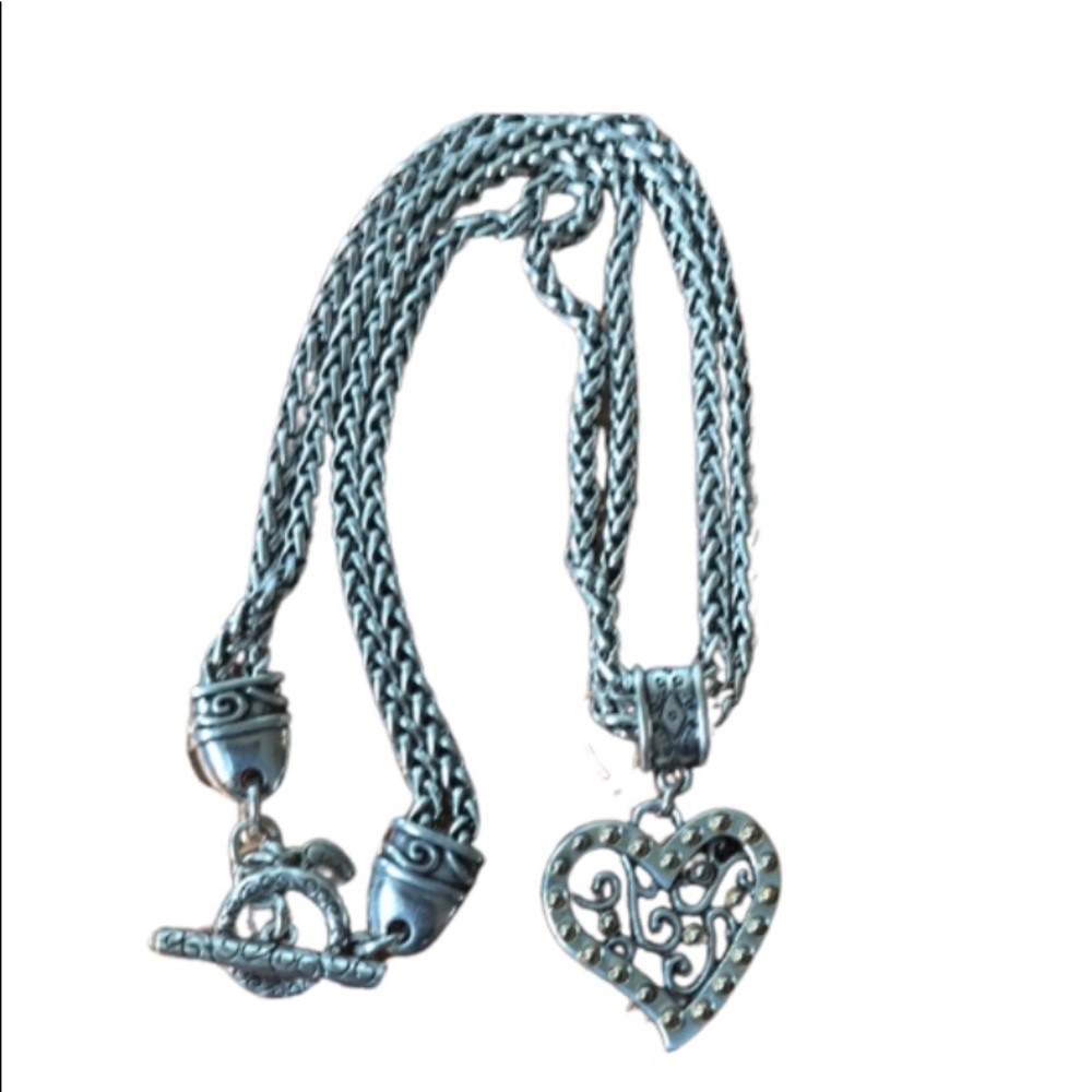 Brighton Heart ❤️ toggle necklace
